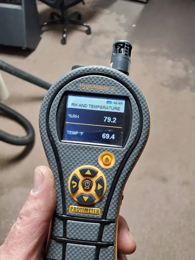 Moisture meter humidity assessment for Fire & Smoke Damage Restoration in Woodridge